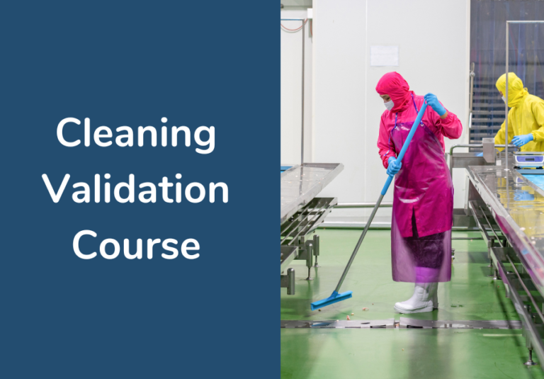 Cleaning Validation Course