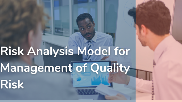 Risk Analysis Model for Management of Quality Risk